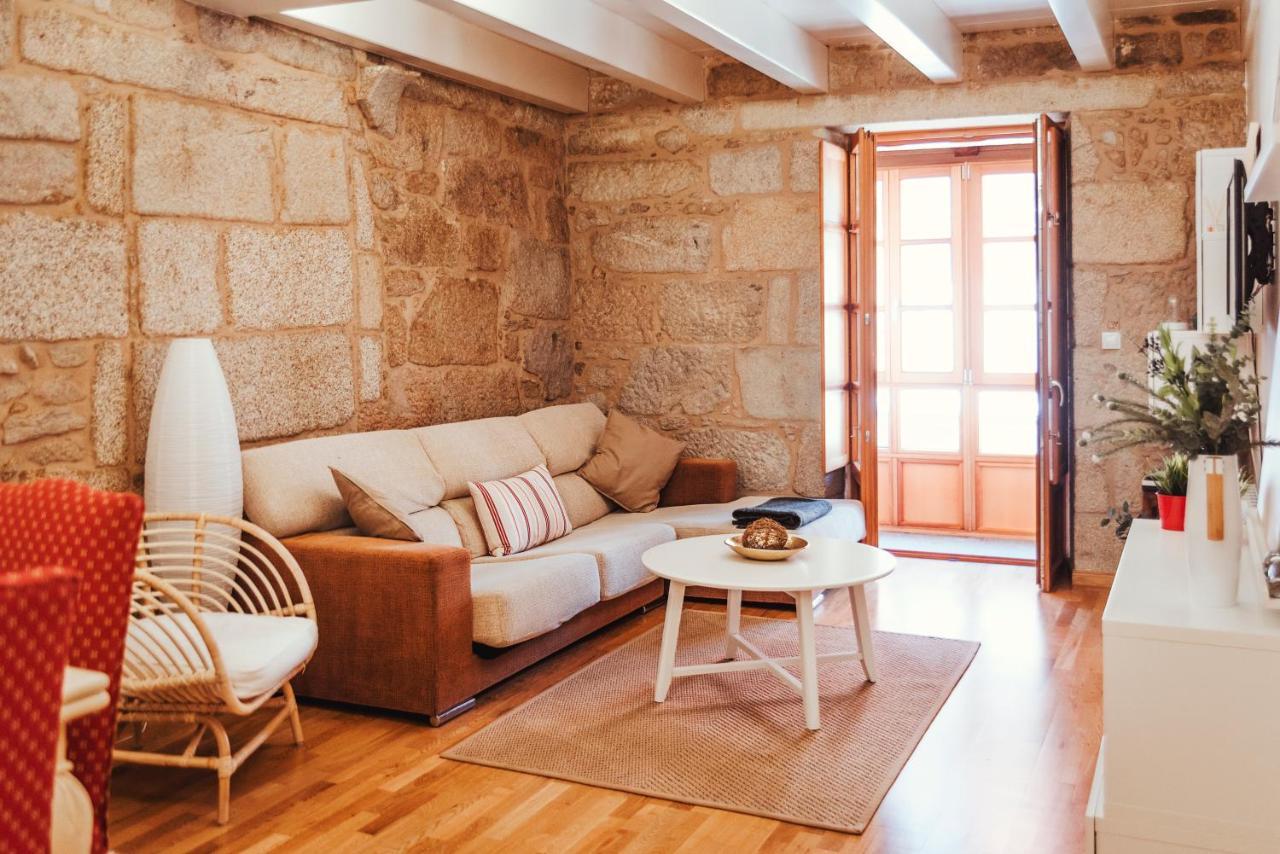 Duplex Camino De Santiago I, II Y Iii, Rua Real 26 Y 28, Zona Monumental, Pontevedra Lejlighed Eksteriør billede