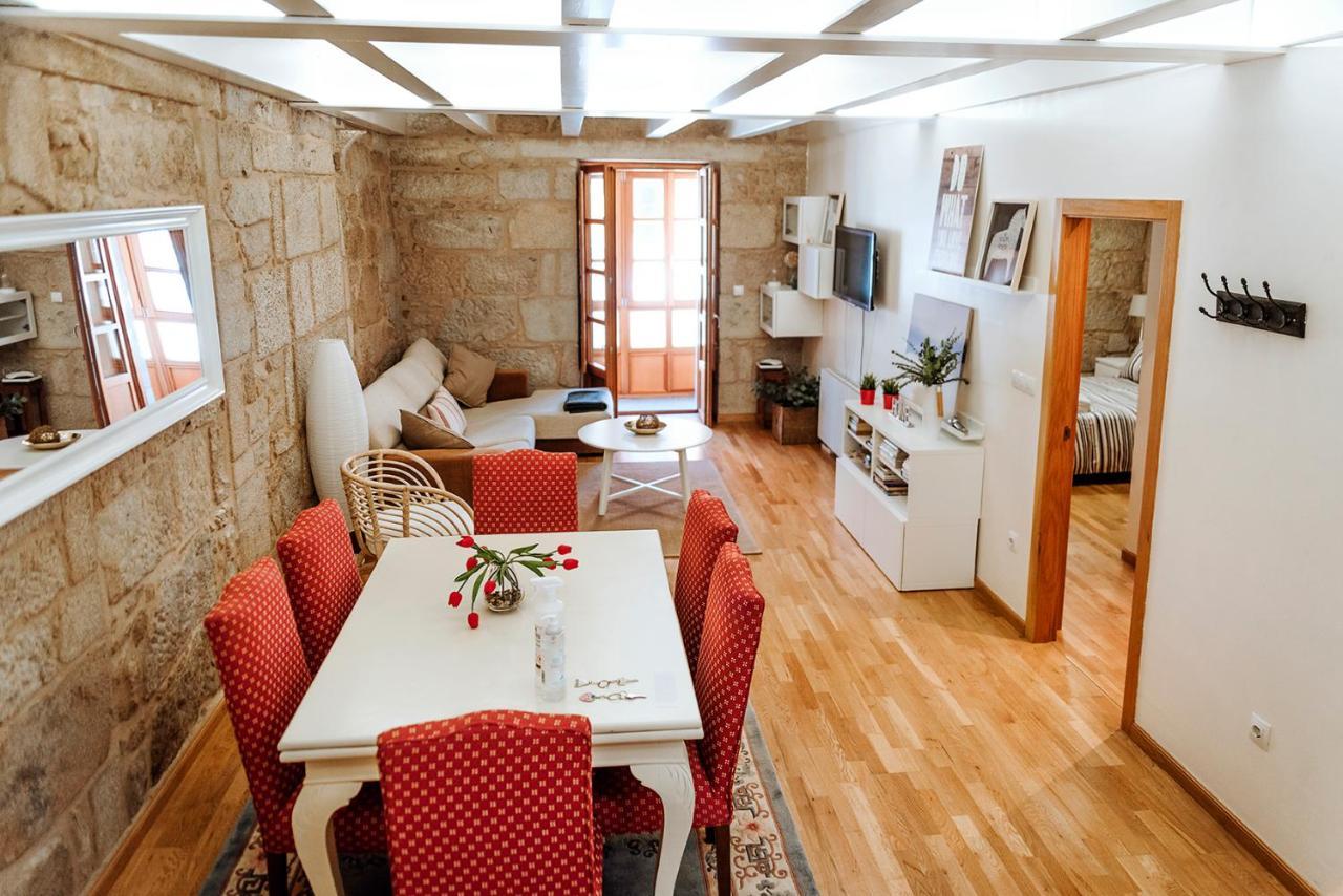 Duplex Camino De Santiago I, II Y Iii, Rua Real 26 Y 28, Zona Monumental, Pontevedra Lejlighed Eksteriør billede