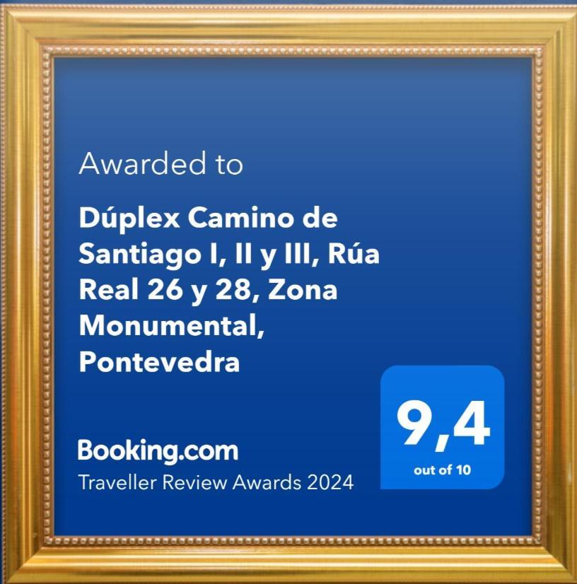 Duplex Camino De Santiago I, II Y Iii, Rua Real 26 Y 28, Zona Monumental, Pontevedra Lejlighed Eksteriør billede